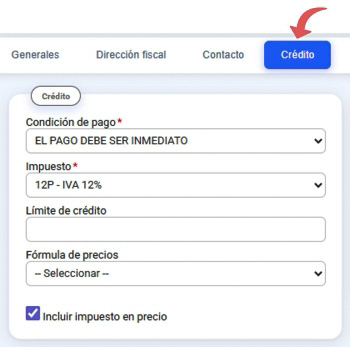 alta clientes
