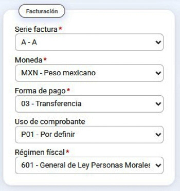 alta clientes