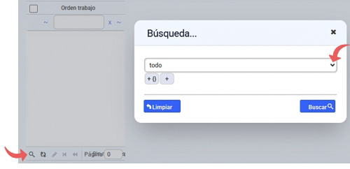 catálogo direcciones de embarque