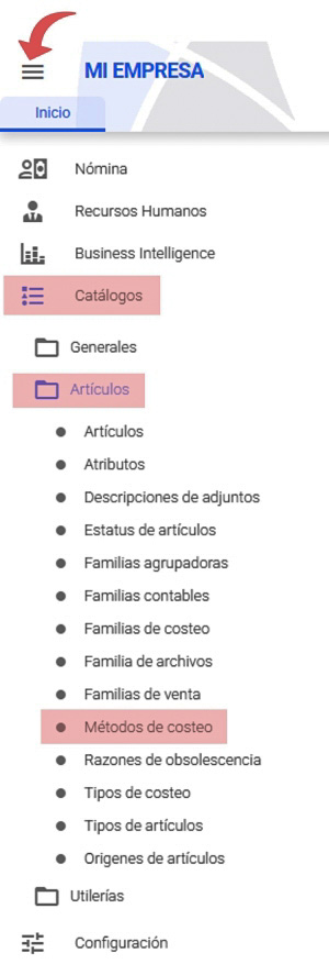 métodos de costeo