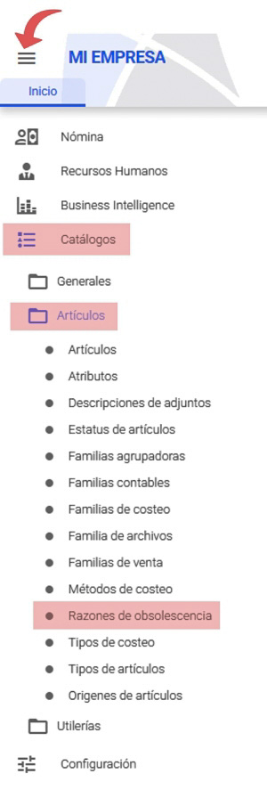 razones de obsolescencia