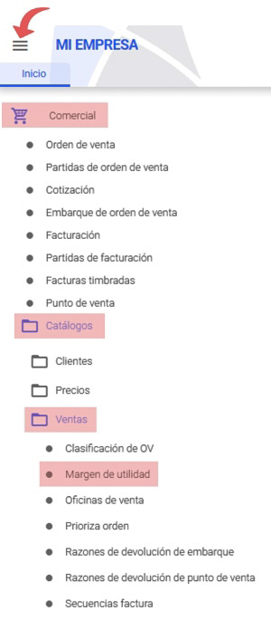 margen de utilidad