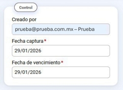 Requisición orden de compra